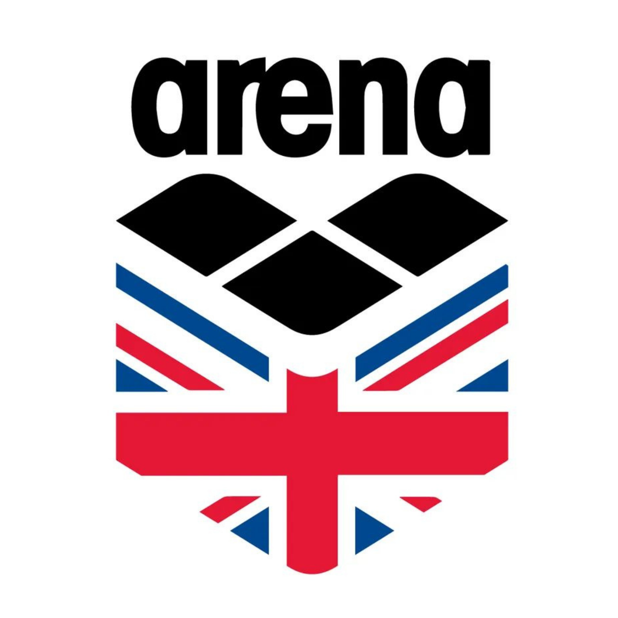 Arena swimming logo with Union Jack